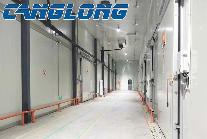 frozen storage warehouse