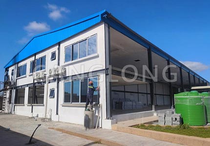 Zambia warehouse with mezzanine