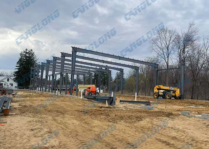 America 1660sqm steel commercial building