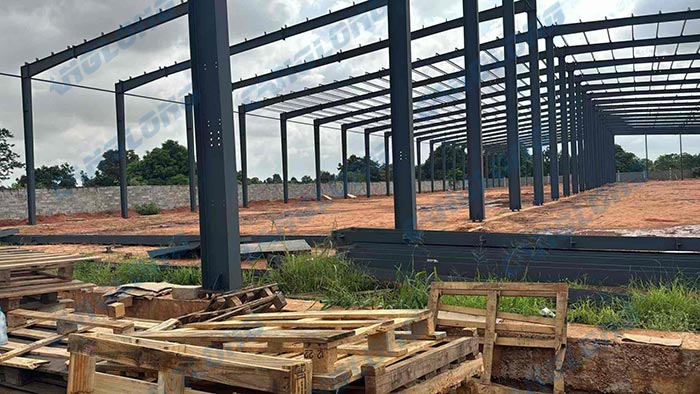 Angola 6300 sqm beverage factory