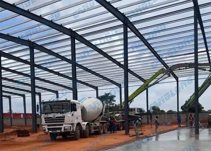Angola 6300 sqm beverage factory