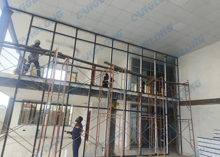 Zambia warehouse with mezzanine
