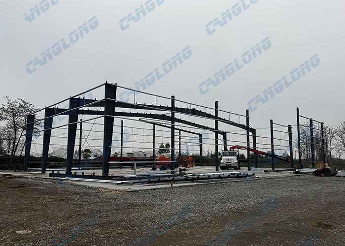 Chile steel structure cold storage