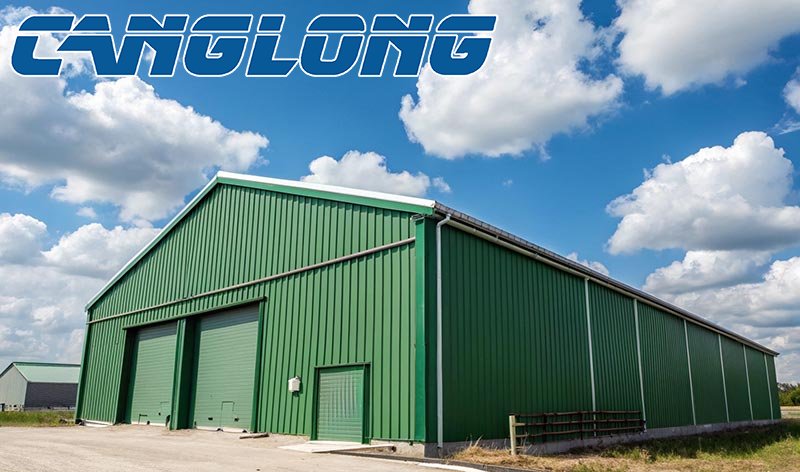 steel portal frame warehouse
