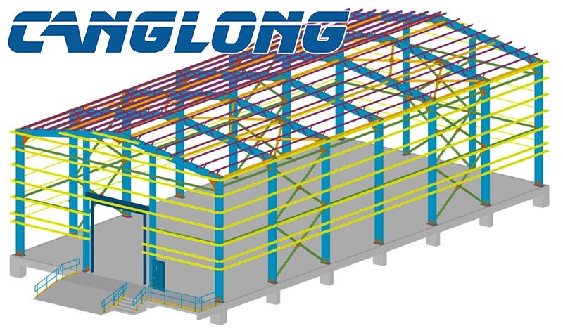 steel portal frame warehouse design