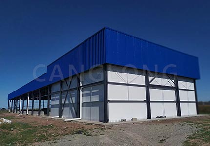 Peru steel frame cold storage