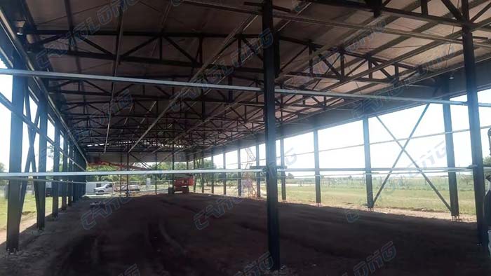 Peru steel frame cold storage