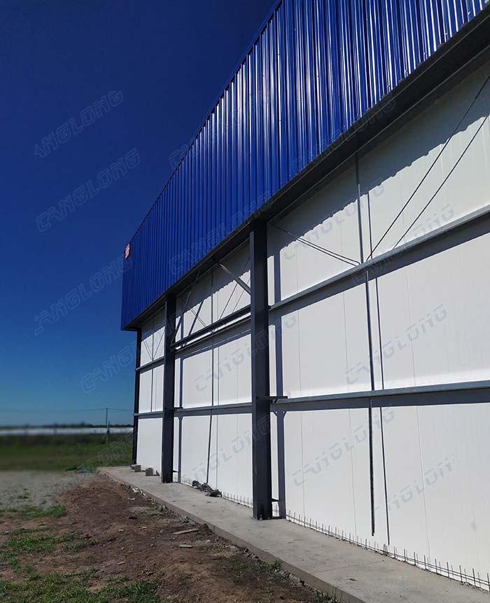 Peru steel frame cold storage