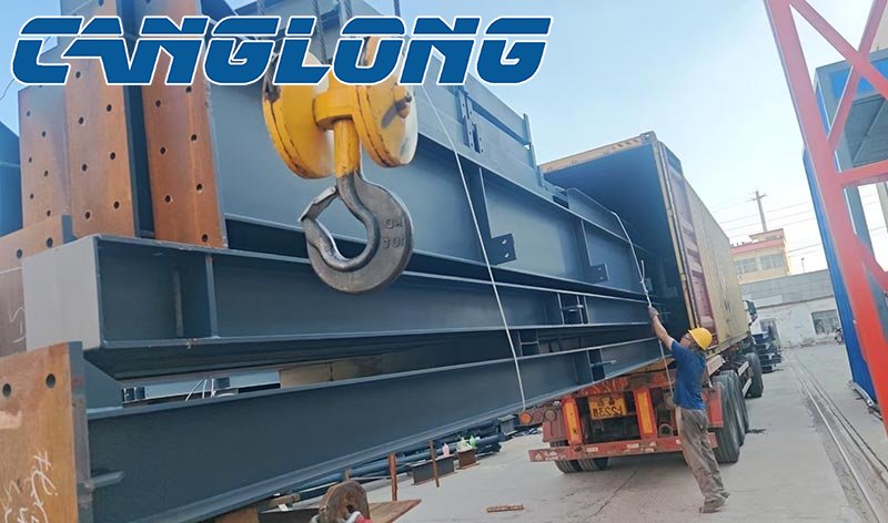 warehouse steel structures shipment
