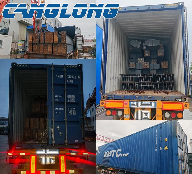 Thailand warehouse steel structure kits shipment