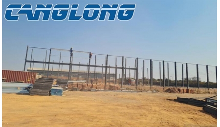 4125㎡ steel workshop building