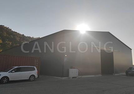 Montenegro galvanized steel workshop