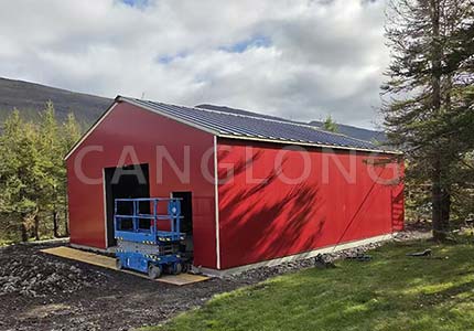 Iceland 88 square meter small warehouse