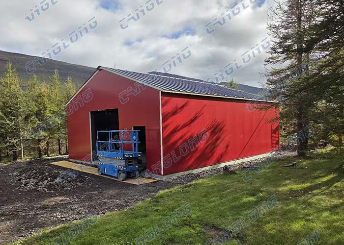 Iceland 88 square meter small warehouse