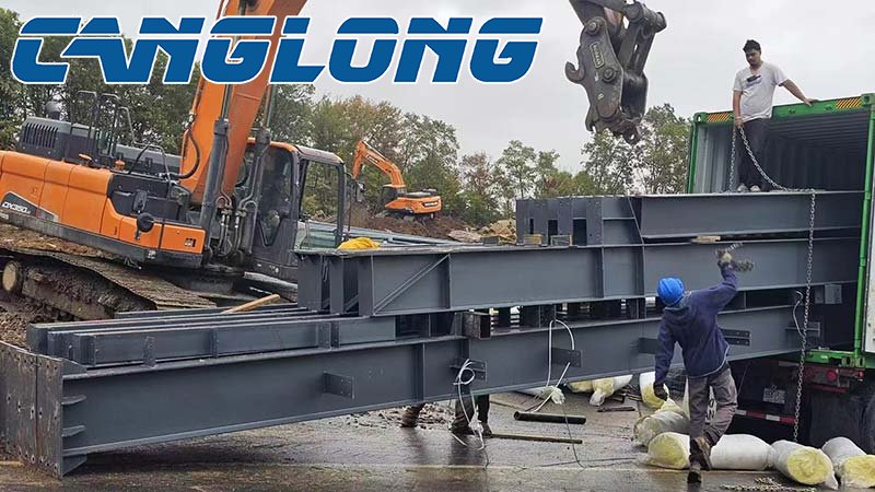 building steel structure kits arrived