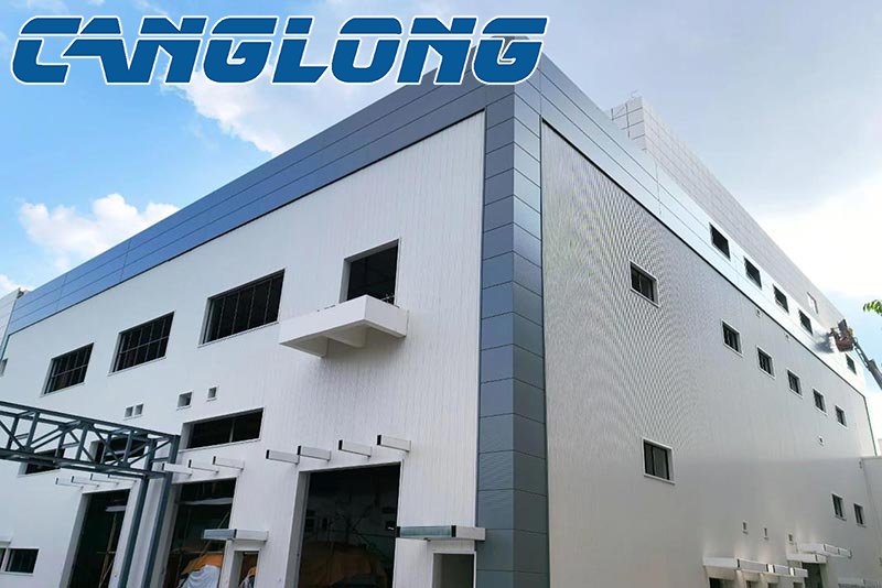 steel factory building