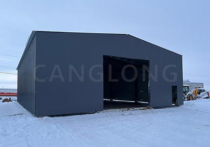 Canada 242 square meter prefab loods