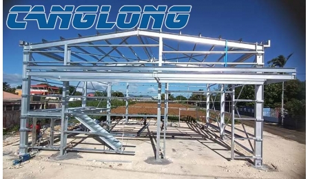 Canglong galvanized steel struc
