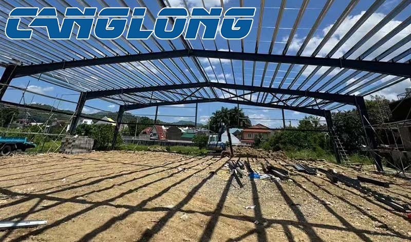 Philippine peak ball stadium construction