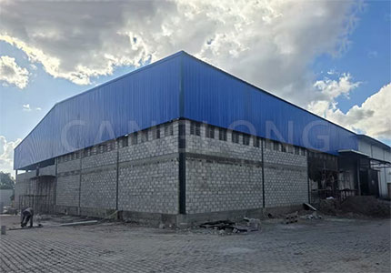 Zambia 30x40m industrial workshop