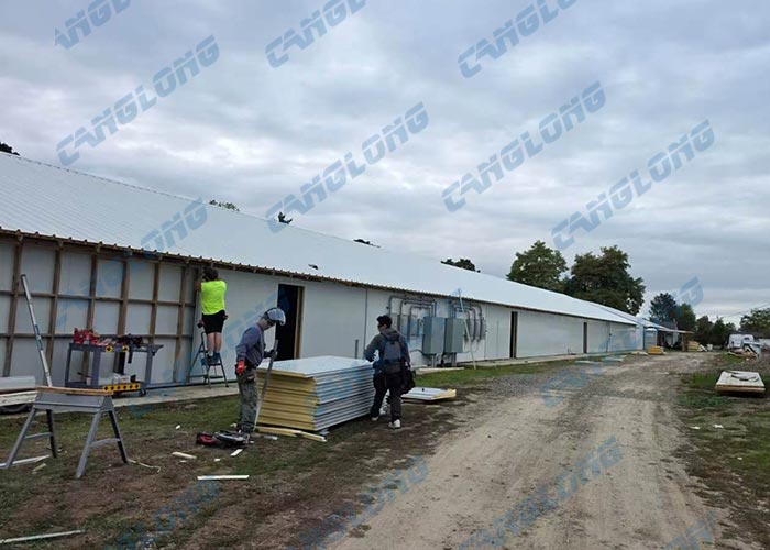 American PU panel prefab houses