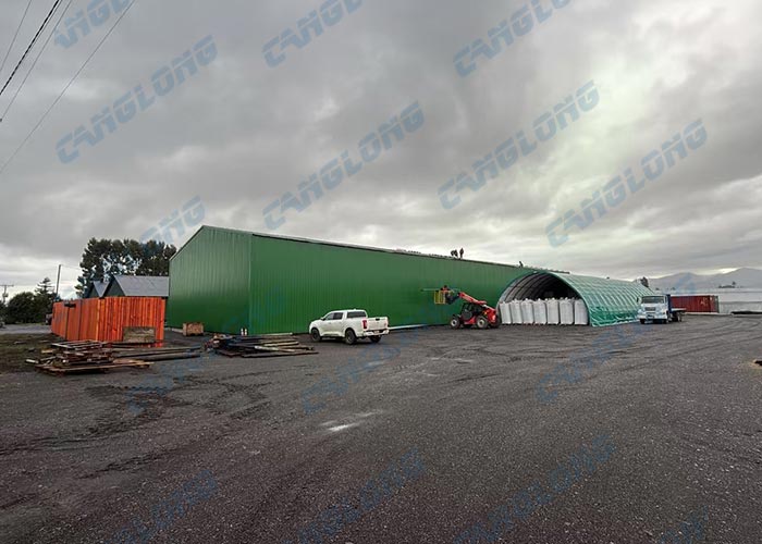 Chile 1000 m2 agricultural warehouse