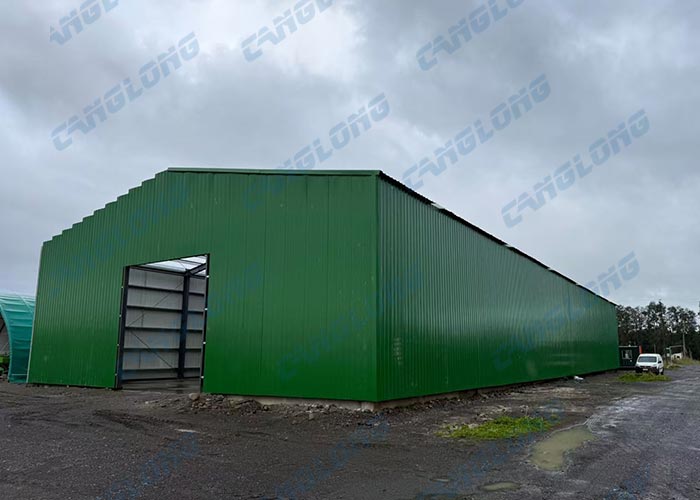 Chile 1000 m2 agricultural warehouse