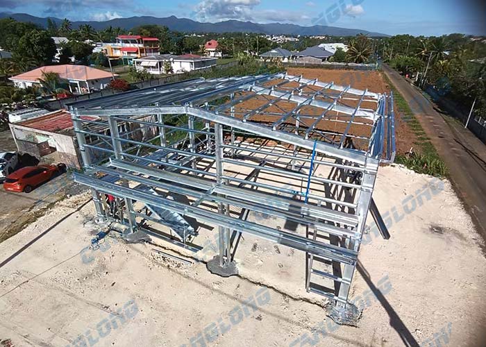Guadeloupe 209㎡ warehouse with mezzanine
