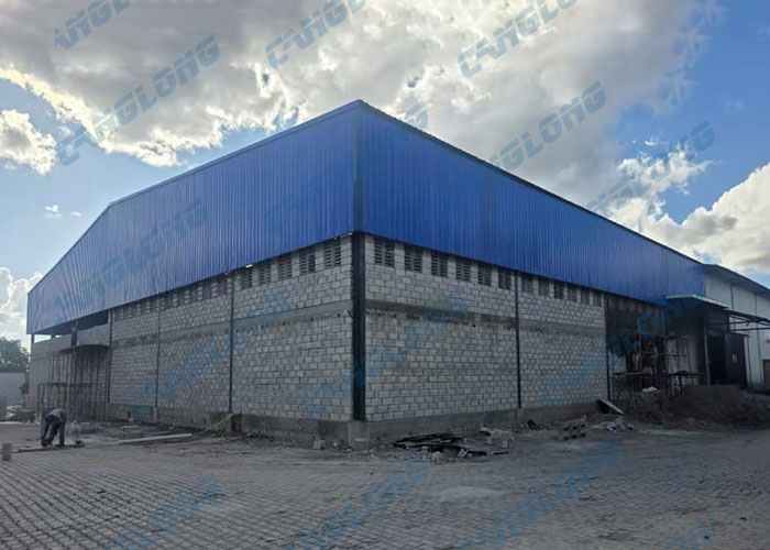 Zambia 30x40m industrial workshop