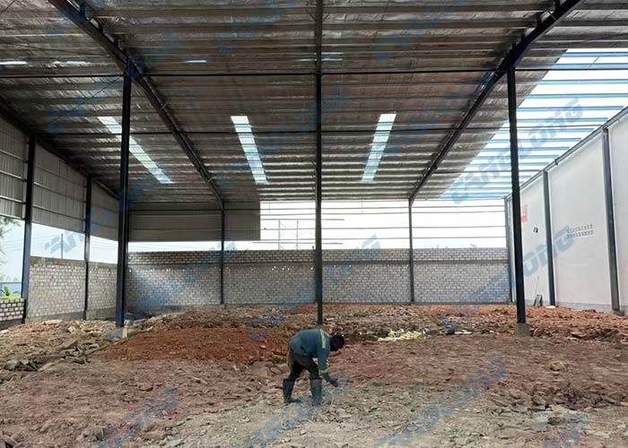 Zambia 30x40m industrial workshop