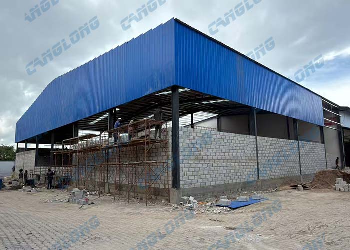 Zambia 30x40m industrial workshop
