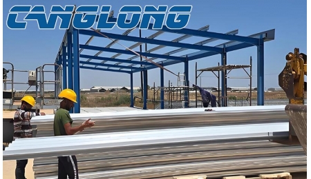 Cyprus single slope prefabricat