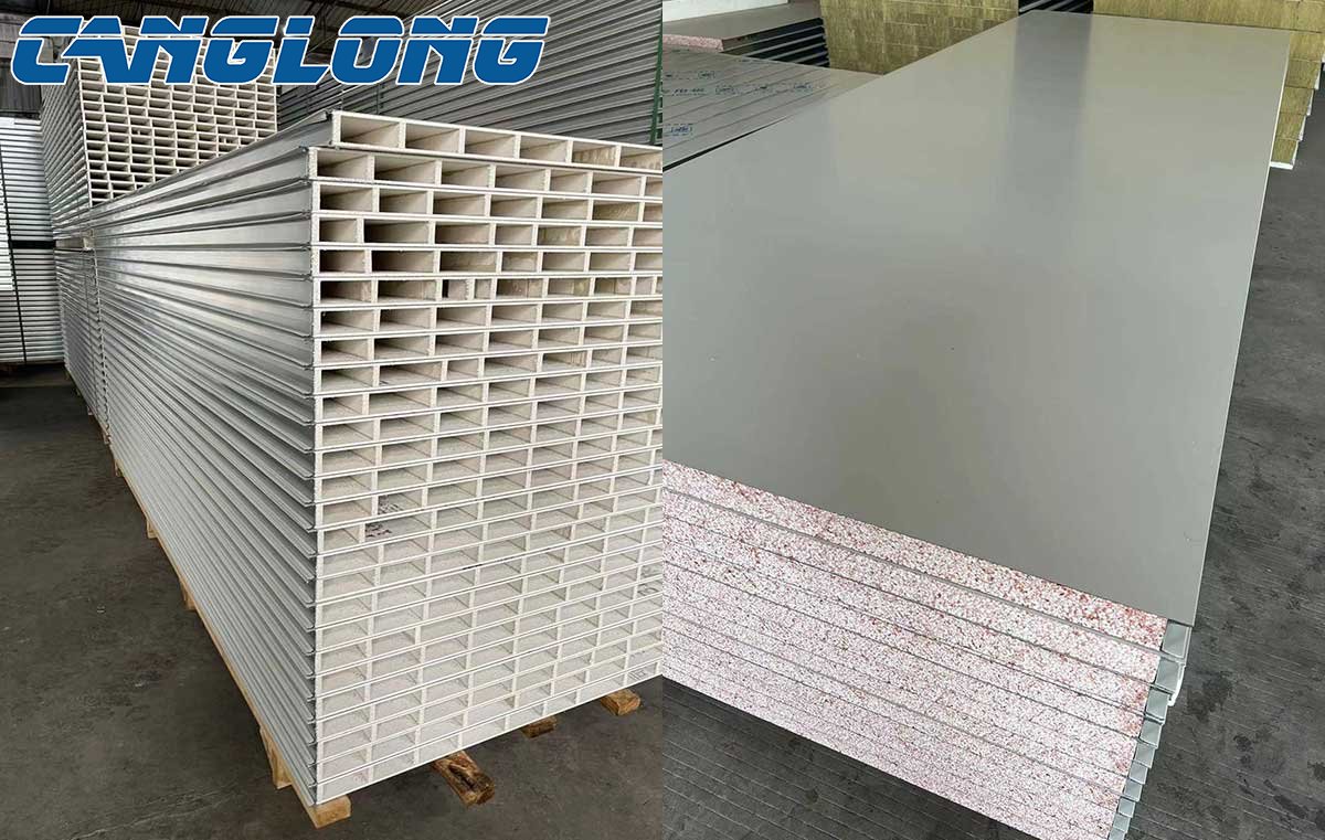 Metal-faced Magnesium Oxide Panel