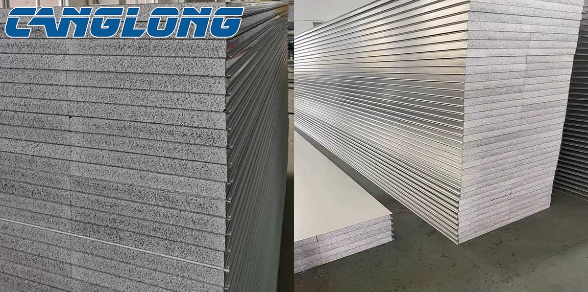 Metal-faced Silica Rock Panel