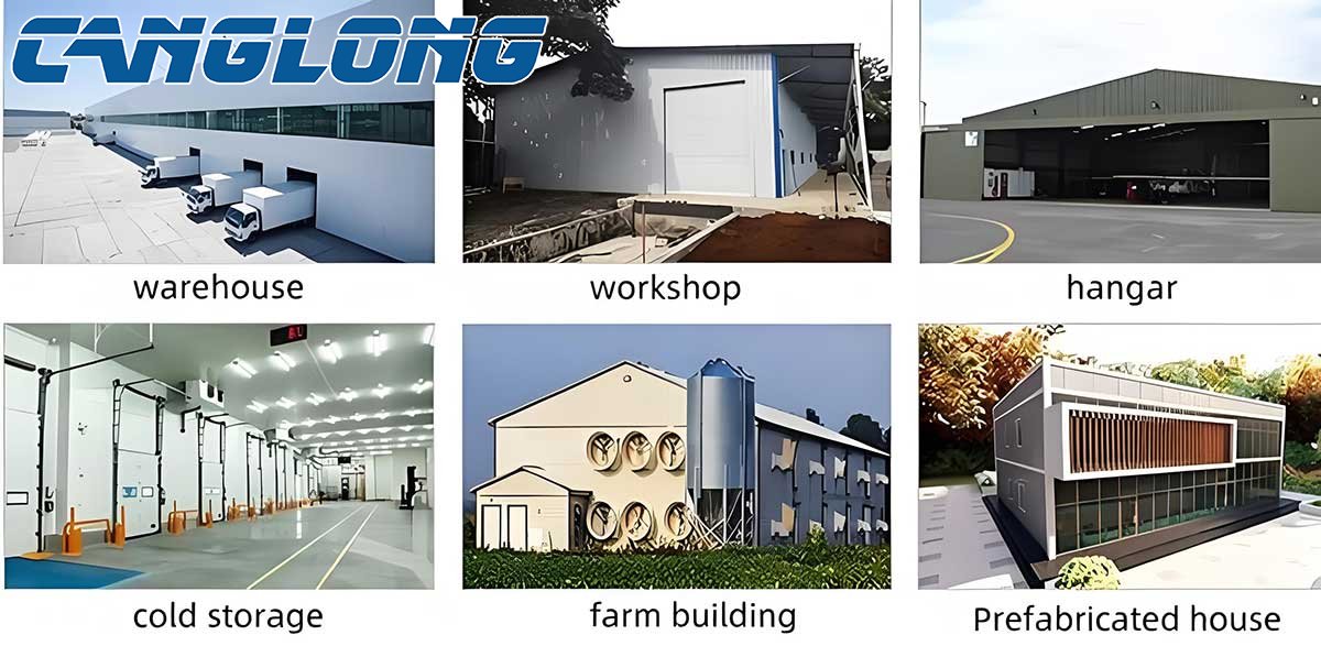 Application of Metal Faced Sandwich Panels