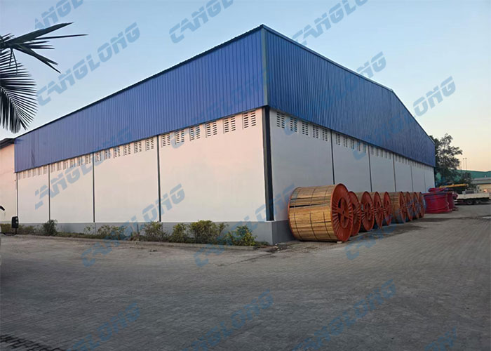 Zambia 30x40m industrial workshop