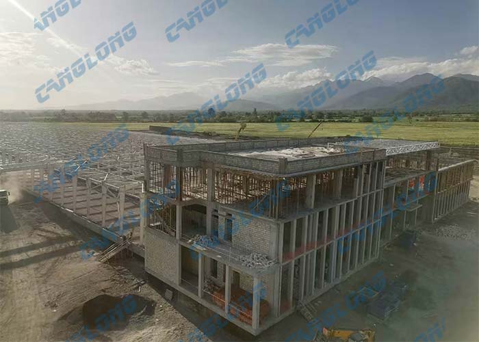 Azerbaijan beer processing plant
