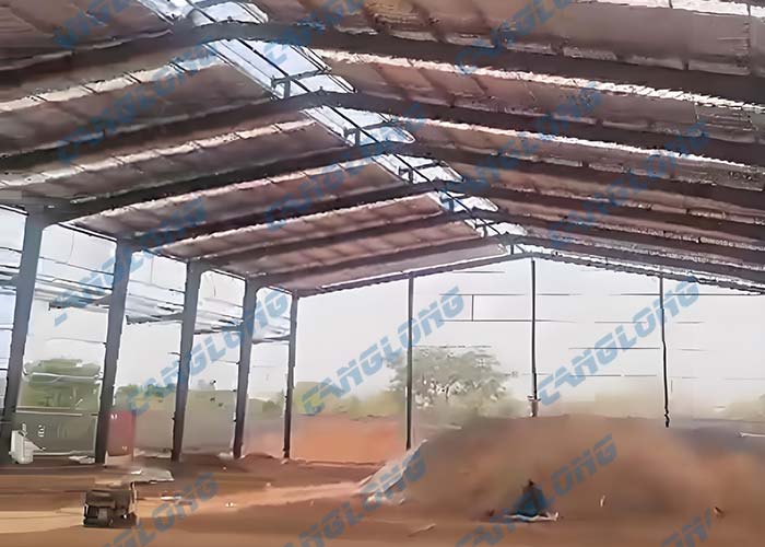 Burkina Faso steel industrial building