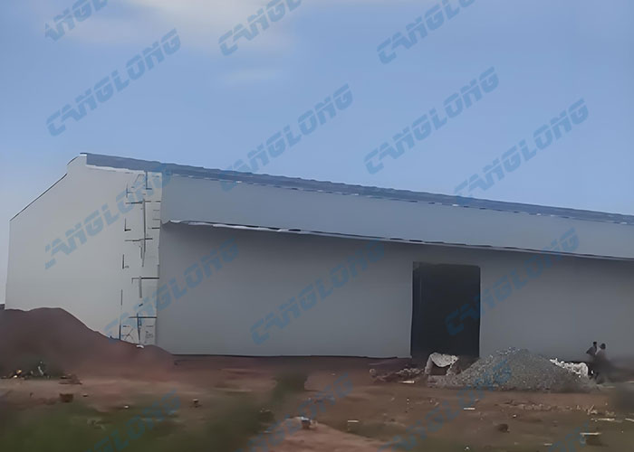 Burkina Faso steel industrial building