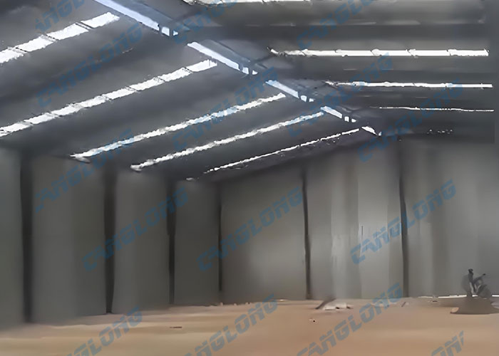 Burkina Faso steel industrial building